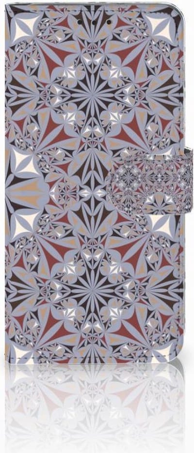 Samsung Galaxy S10 Plus Bookcase Flower Tiles
