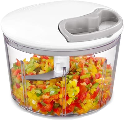 CRLYN® Chopper - Hakmolen - Groentesnijder Electrisch - Transparant
