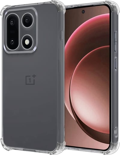Hoesje - Geschikt voor OnePlus 15 - Sterk & Shockproof - Siliconen Case - Back Cover - Telefoon Hoes Shock Proof - Transparant