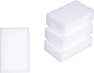 4x Melamine Wonderspons Magische spons / Polijstspons set 4 stuks 10x6x2 cm / HaverCo