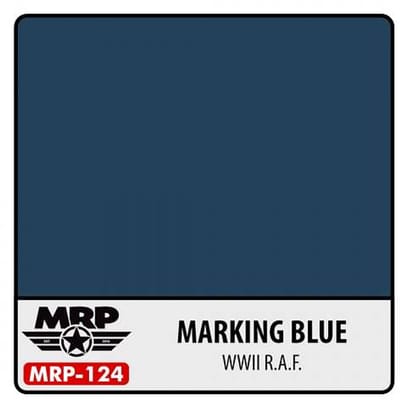 Mr. Paint MRP-124 - WWII RAF - Marking Blue – 30 ml verf voor Airbrush & Detailwerk