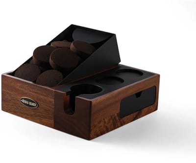 MHW-3BOMBER Knockbox Station – 1,5L afvalbak met portafilterhouder en opberglade - 51-54 mm