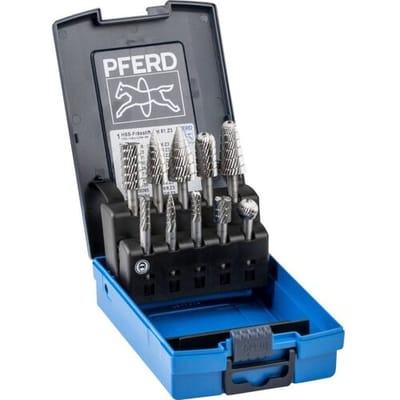 PFERD Freesset 81 Schacht-Ø 6 mm Vertanding 3 10-delig. - 22900813