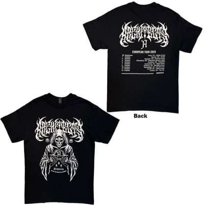 Architects - TSTE & AB Skeleton EU Tour 25 Heren Tshirt - S - Zwart