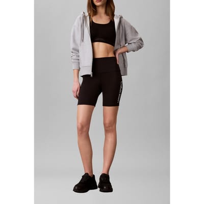 Calvin Klein Icon Sport Wide Shorts Black Taglia: XS | Pantaloncini Outlet | Donna | Nero