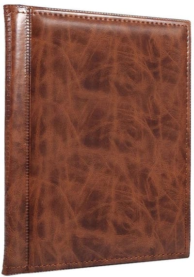 Dailygoody - Coin album - Coin verzameling - Perfect voor verzamelaars - Bruin - Hoogwaardige bescherming - Verzamelaarsboek - Geschikt voor munt