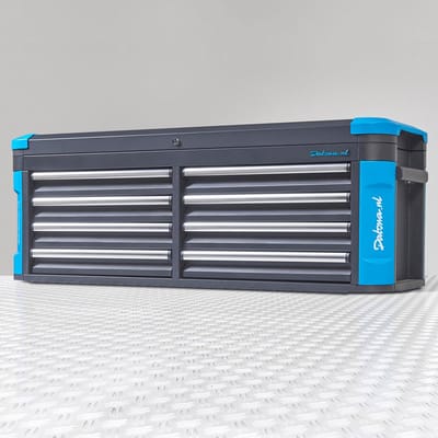 Datona® Gereedschapskist XXL - Premium serie - Blauw