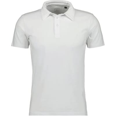 Ragman Polo Pima Cotton Stretch Uni Color Body Fir Wit / male
