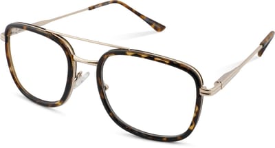 Charley - Leesbril EN zonneleesbril ineen – Kleur havanna - Sterkte +1.00 - Meekleurend UV400 photochromic - Stevige pasvorm - Modern & stijlvol