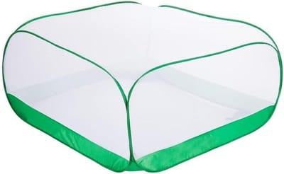 Tuingaas Beschermhoes - Plantennet Cover - Planten Beschermen - Fijnmazig Ontwerp - 12 m x 12 m x 60 cm