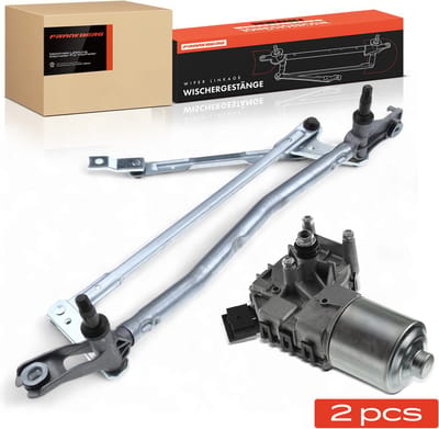 Frankberg 1x Ruitenwissermotor+1x Ruitenwisser Mechanisme voor Peugeot