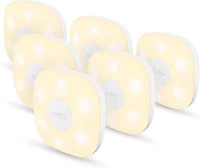 Super Bright LED Nachtlampje met Bewegingssensor - 6-pack