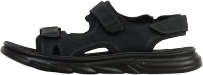 Platte sandalen met klittenband