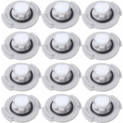 12-delige Waterreservoir Filters Geschikt voor Xiaomi Roborock S50 S51 Stofzuigerrobots