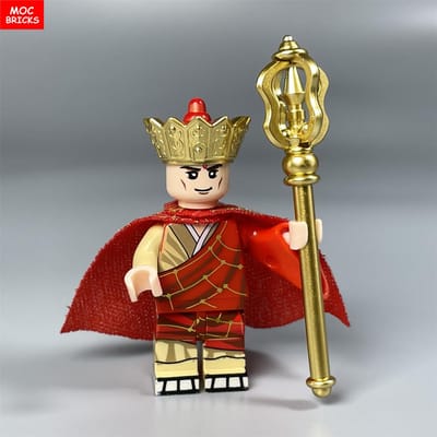 MIJN EIGEN CREATIE Blokken Boeddhistische Serie Film Tempel Scène Reis naar het Westen Cultuur Actiefiguur Accessoire Bouwstenen Kind Speelgoed