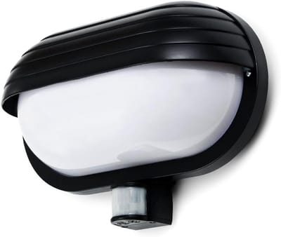 Buitenwandlamp met Bewegingsmelder, IP44 Weerbestendig voor Tuin en Huis