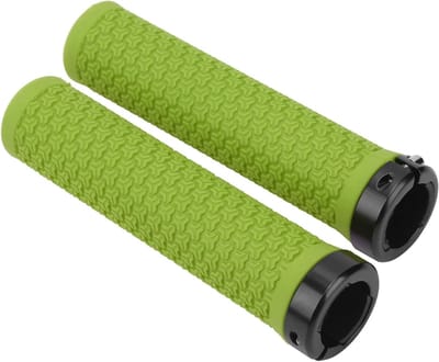 Fietsstuurgrepen - Handvatten Fiets - Comfortabel Fietsen - Ergonomisch Antislip - 136 mm Lengte - Groen