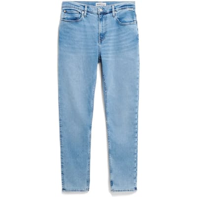 tapered fit jeans van mix van katoen en lyocell Model 'AARJO TARPA'