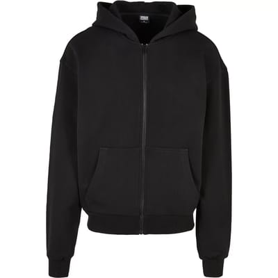 Urban Classics - Ultra Heavy Vest met capuchon - S - Zwart