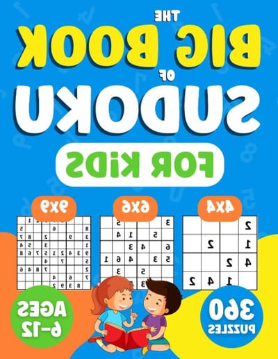 Sudoku Kinderboek - Puzzelboek Logica - Hersenen Trainen - 360 Puzzels Verschillende Maten - 8.5 x 11 Inch