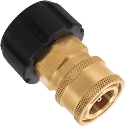 Hogedrukreiniger Adapter - Washer Connector Kit - Auto Wassen - Lekvrije Koppeling - 5.40X3.50X3.50CM - Multi