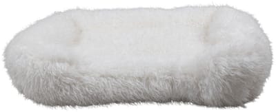 Dierenmand XL tibetan lamb off white 100x70x22cm