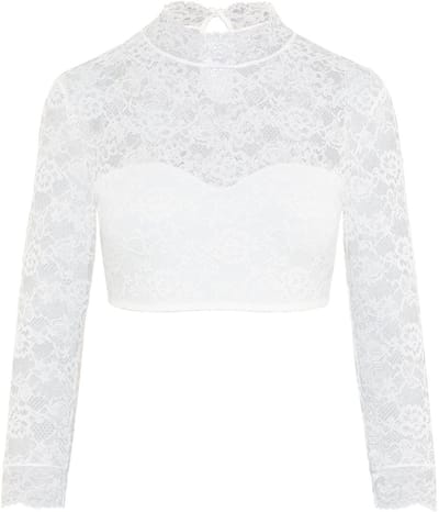 Dirndlblouse 3/4-mouwen Wiesn-Zauber
