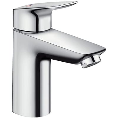 hansgrohe Logis - Wastafelmengkraan - Ééngreeps bediening - CoolStart energiebesparend - Zonder waste - 100mm - Chroom
