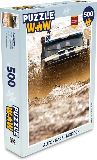 Puzzel Auto - Race - Modder - Legpuzzel - Puzzel 500 stukjes
