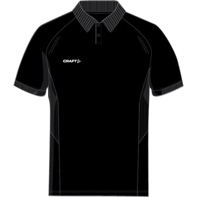 Craft Ability Polo Heren - Zwart | Maat: XL