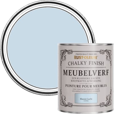 Rust-Oleum Lichtblauw Chalky Finish Meubelverf - Blauwe lucht 750ml