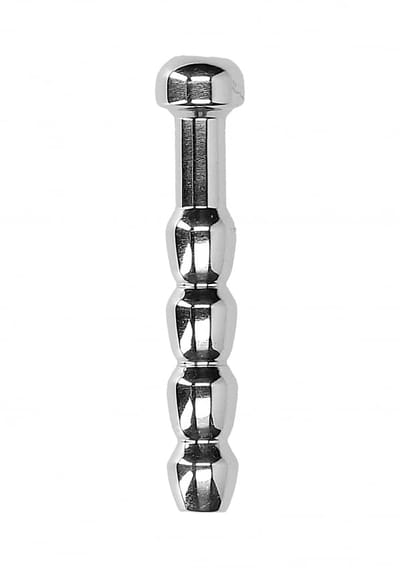 Ouch - Urethral Sounding - Geribbelde Holle Penis Plug - 8 mm