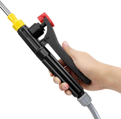 Sproeihandgreep - Vervangende handgreep - Agrarische irrigatie - Ergonomische grip - 214 cm - Zwart
