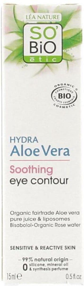 SO'BiO étic Hydra Aloe Vera Soothing Eye contour 15ml