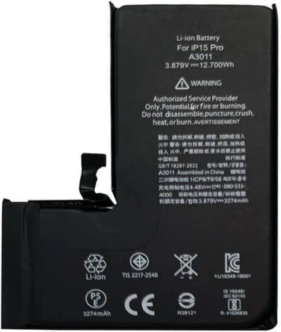 For Apple iPhone 15 Pro Run Diagnostics Battery
