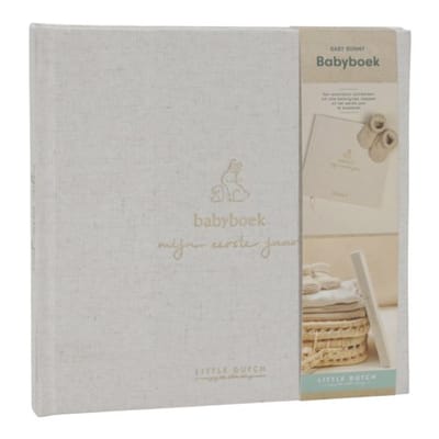 Little Dutch Invulboek Eerste jaar Beigebrown unisex