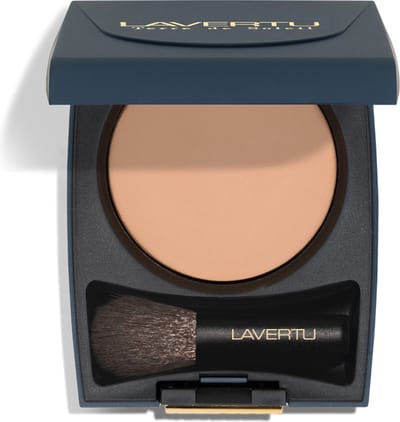 LAVERTU Terre de Soleil Bronzer - 03 Light - 99% Natuurlijk - Inclusief spiegel en kwast