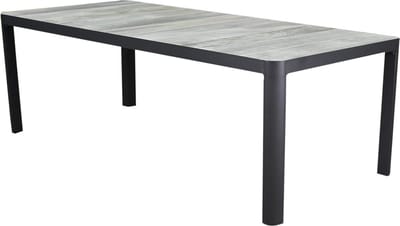 New Delhi dining tuintafel 220x100xH74 cm antraciet