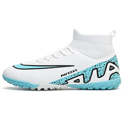 Chaussures de Football pour Homme Originales Bottes de Football Extérieur Crampons pour Terrain Synthétique Chaussures de Football de Société Baskets Professionnelles Haute Qualité 32