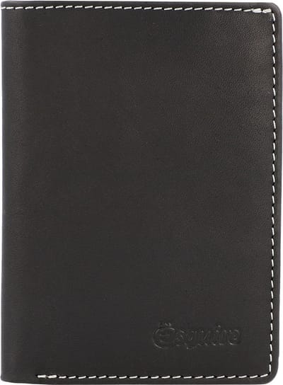 Esquire Oslo creditcard etui RFID leer 8 cm - 7 Sleuven - schwarz