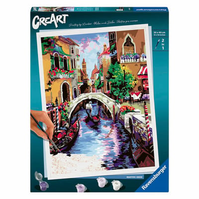 Ravensburger schilderen op nummer set - Venetië kunst canvas volwassenen.