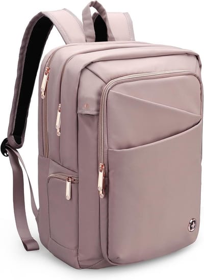 Luxe Laptop Rugzak voor Dames - Waterdicht en Veilig - Geschikt voor 15.6 inch