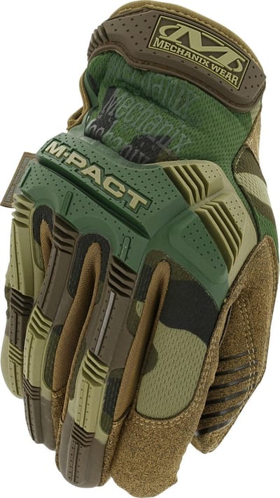 Mechanix Wear M-Pact Woodland Camo