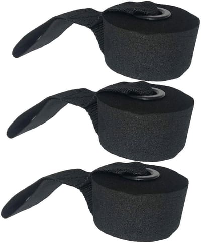 Deurenklem Bevestiging - Deuranker Fitness - Thuis Trainen - Sterke Bevestiging - 25x4CM - Zwart