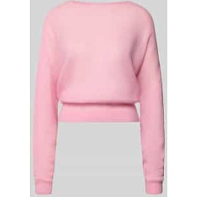 Gebreide pullover van alpacamix model 'SOFT ORCHID'