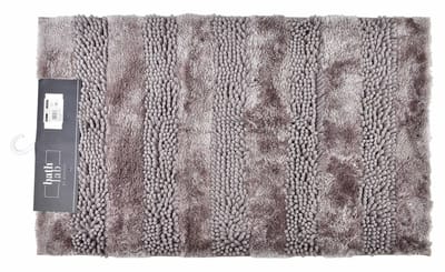 Mondex - ZAC Badkamerkleed 50x80cm -Badkamermat - Beige Bruin - Hoogpolig
