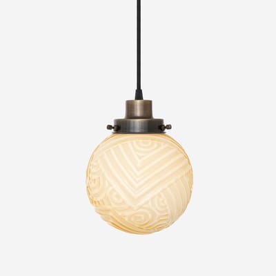Hanglamp aan snoer Nouveau Romance Sunny 20's Brons - Art Deco Trade