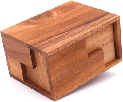 Houten Denkspel Six Pack - Puzzelspel voor Kinderen en Volwassenen