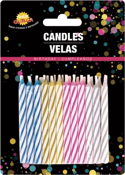 Fiestas Guirca - 24 verjaardagskaarsen