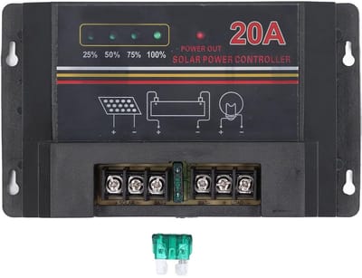 Solar Laadregelaar - Energie Controller - Zonne-energie Systeem - Hoge Snelheid Ontlading - 12V 20A